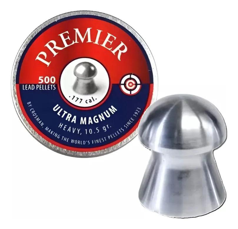 Postones Crosman Ultramagnum 5.5 M / Caza 14.3g / 500 Uds L