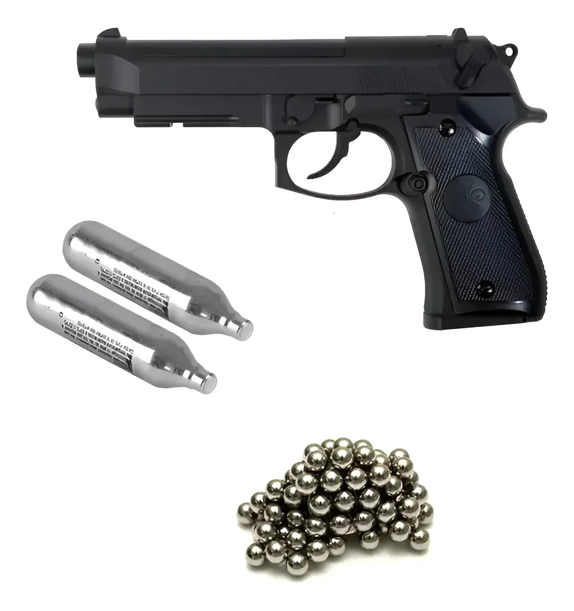 Pistola Stinger Beretta 92 / Co2 / Balin 10 Co2 Y 500 Bb