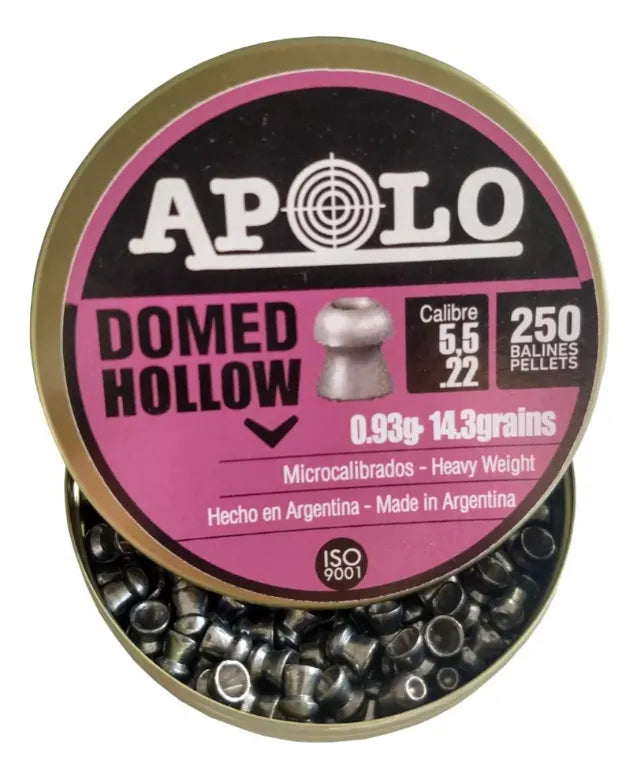 Poston Apolo Domed Hollow 5,5 / 250u 14.6 G