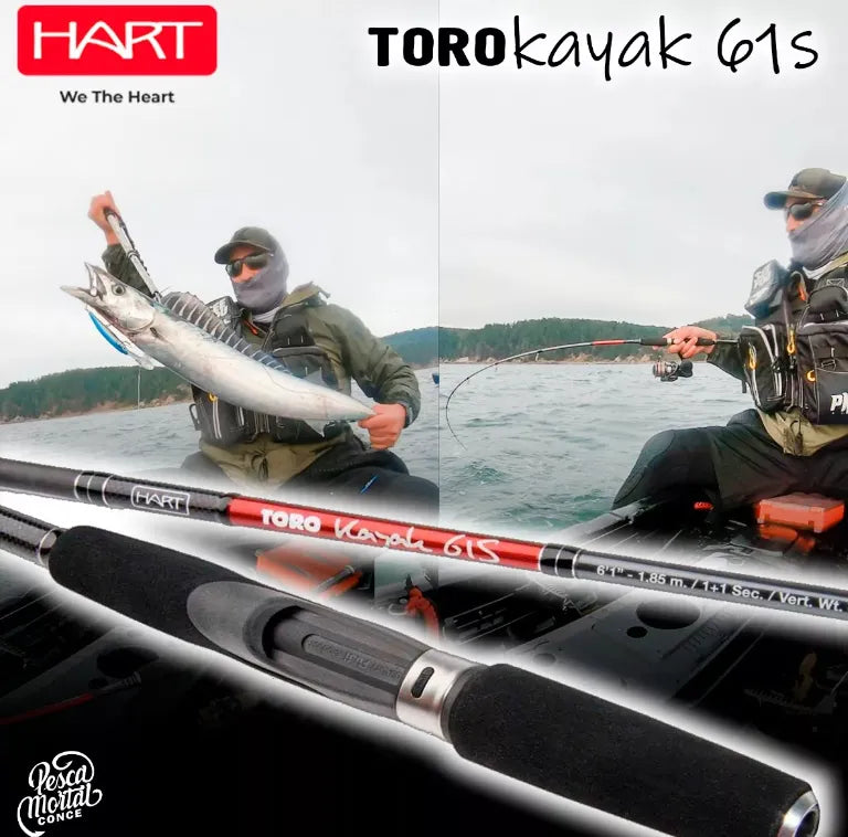 Caña Hart Toro Kayak 61s 1.85m 60-180g