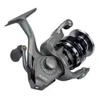 Reel Okuma Acuador Acu-4000 Color Negro Y Dorado Lado De La Manija Derecho/izquierdo