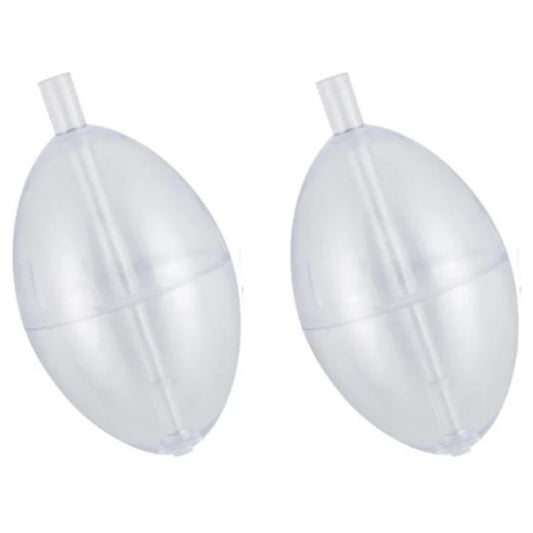 PACK FLOTADOR DE PESCA TIPO BULBO DE 35X50MM (PACK DE 2 UNIDADES)