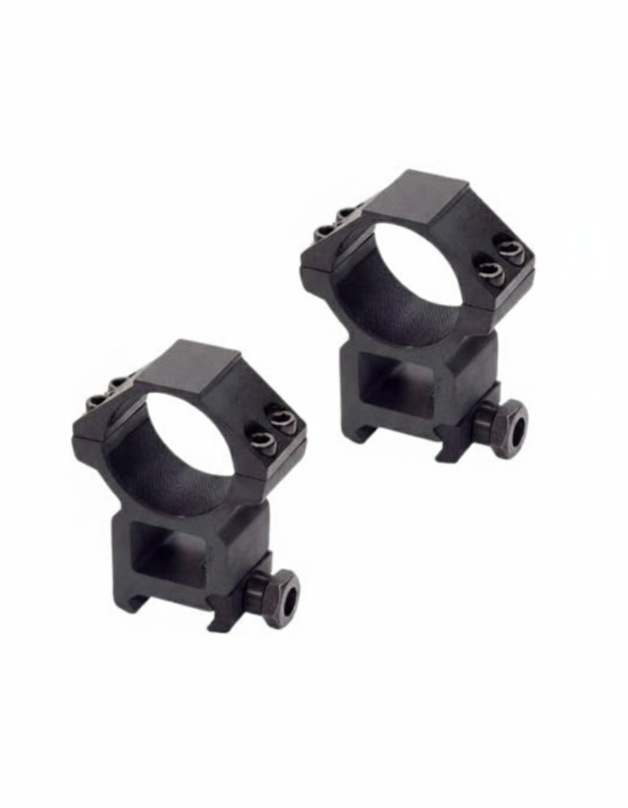 Montura APOLO 3/4” (22mm) Weaver / Picatinny Perfil Alto – Anillo 25mm