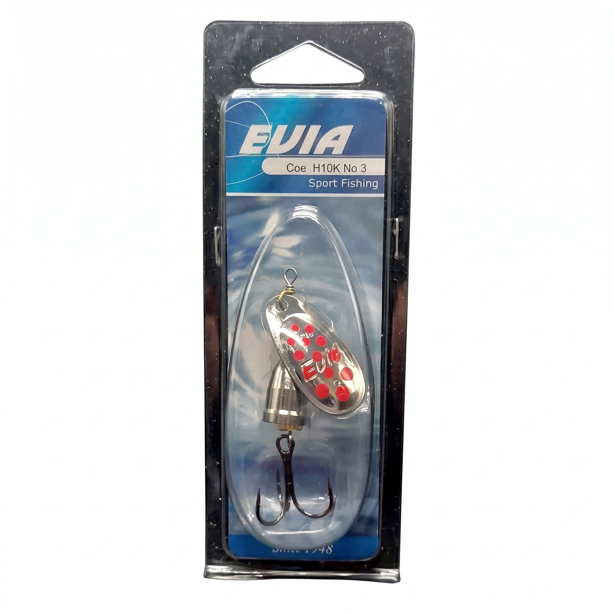 Evia Coe H10K Señuelo Spinner N°3 7,1 g Trucha Salmón