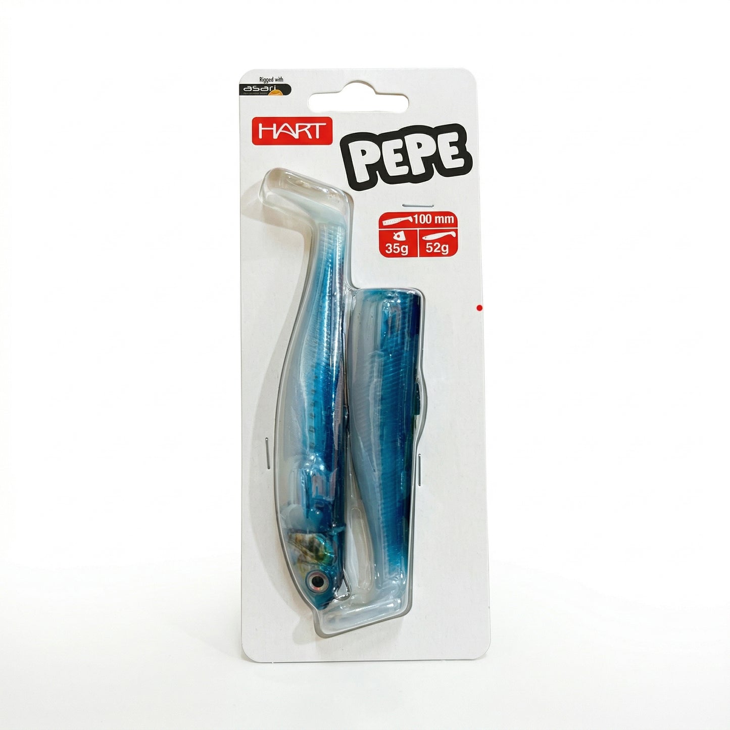 Vinilo Hart Pepe 35g Señuelo Blando para Pesca en Mar