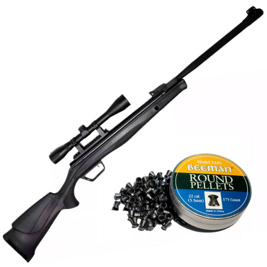 Rifle Beeman Model 10619gp 5.5mm+ Mira 4x32+poston