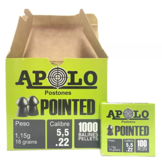 Postones Apolo Pointed Premium 5.5mm 18gr 10 X 100