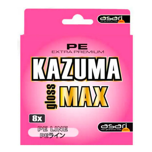 Linea Trenzada Multifilamento Kazuma Gloss Max 300 Mts