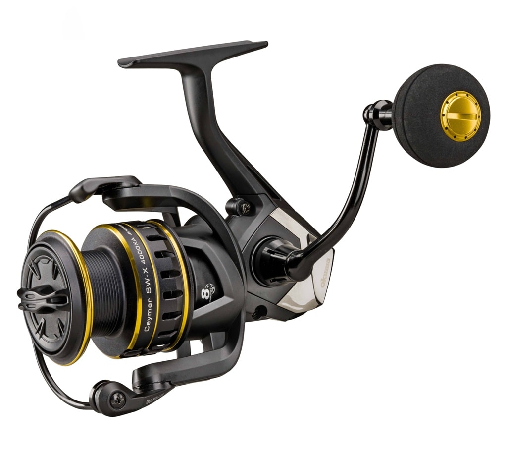 Carrete Okuma Ceymar SW-X: Resistencia, Precisión para Pesca en Agua Salada