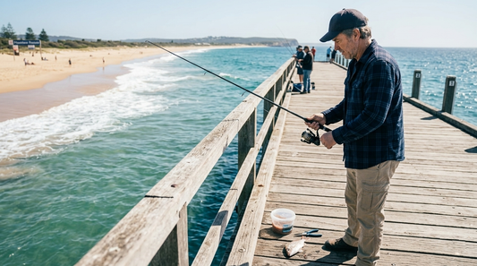 Cómo pescar con jigs desde un muelle: guía completa para principiantes y pescadores experimentados 🎣
