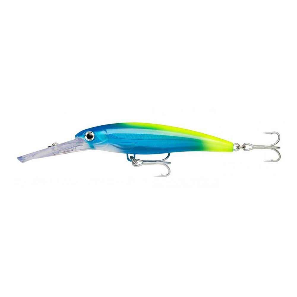 Señuelo Rapala X-Rap Magnum Pesca Extrema: Profundidad 9m, Velocidad 13 Nudos, Patrones Realistas