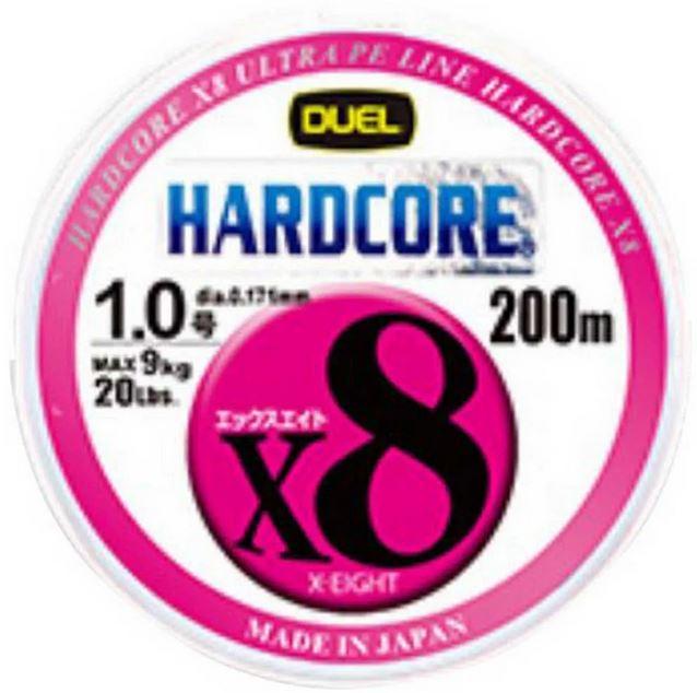 Duel Linea Trenzada Hardcore X8 0.171Mm 9.0Kg 200M