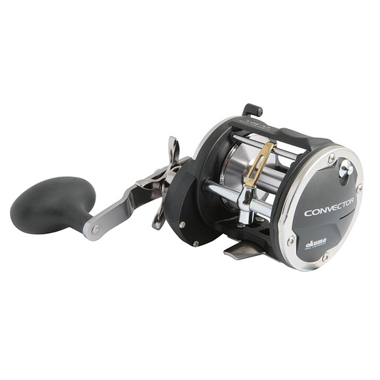 Carrete Okuma Convector CV 55L de Trolling, Potente, Duradero, Mano Derecha