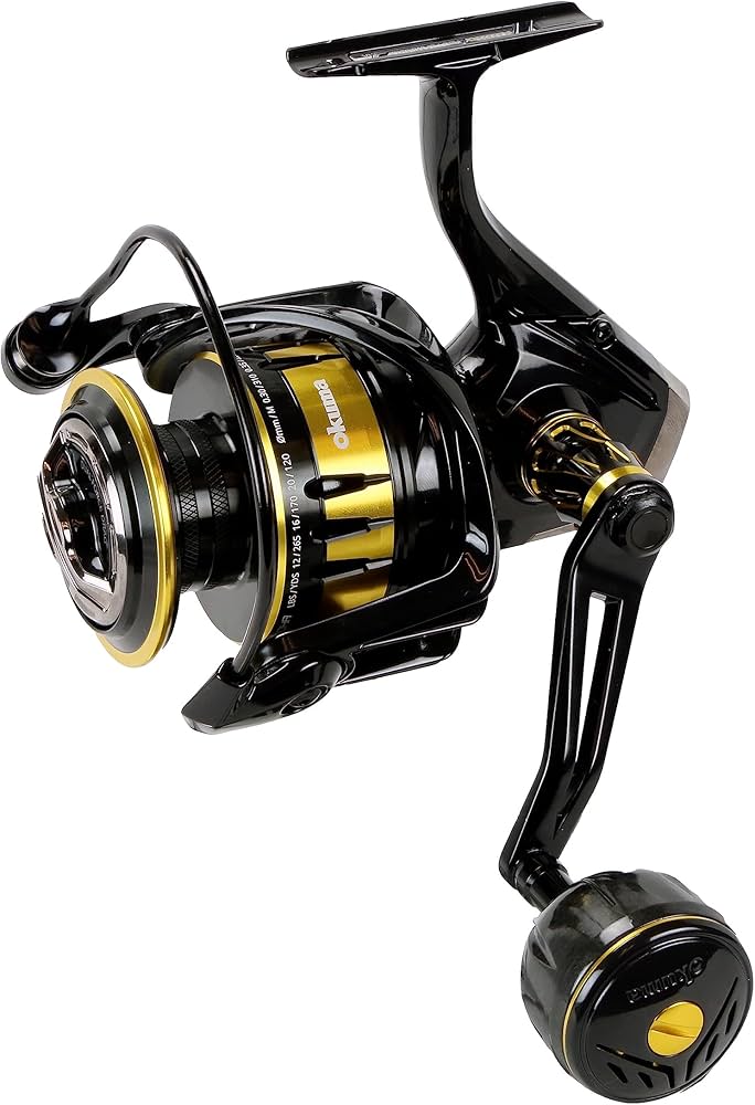 Carrete de Pesca Spinning Okuma Tesoro Alta Resistencia para Big Game
