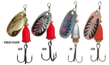 Falcon Claw Señuelo Spinner Viblex Fluor