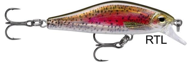 Señuelo Rapala Shadow Rap Solid Shad, Natación Realista, 5-6cm, Pesca Eficaz