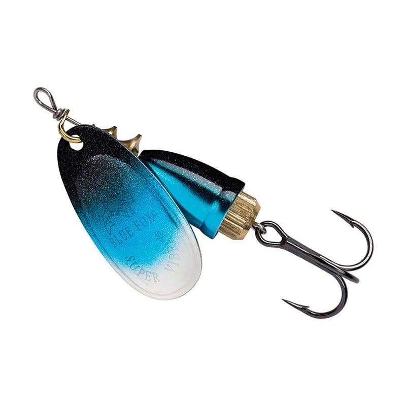 Señuelo Spinner Vibrax Northern Lights Blue Fox Pack x6 Pesca Depredadores