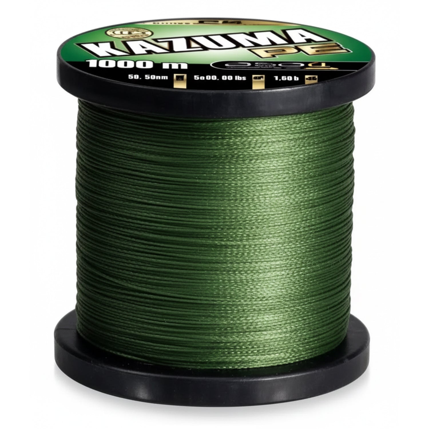 Asari Kazuma Hilo Trenzado PE De 8X – 100 Metros, 0,35 Mm De Diámetro, Para Pesca Y Aplicaciones Marinas