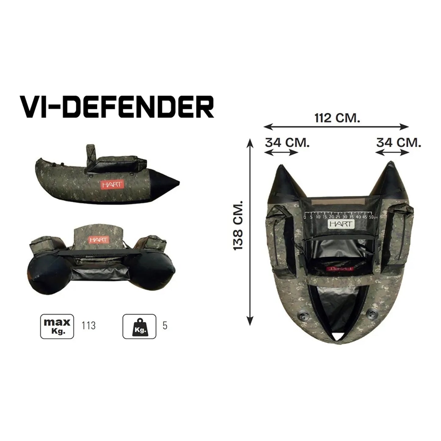 Bote Inflable Pesca Thompson Belly Vi Defender