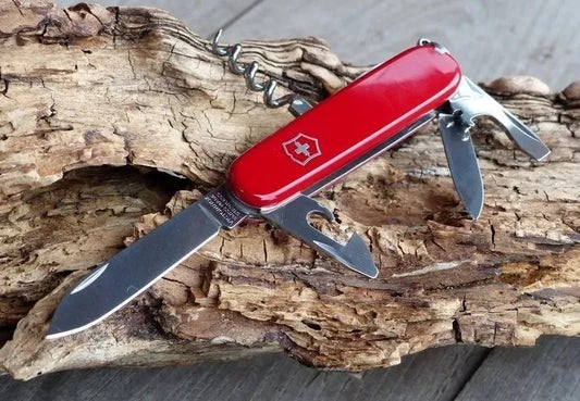Navaja Victorinox Spartan Multiherramienta 12 Usos Roja Color Rojo