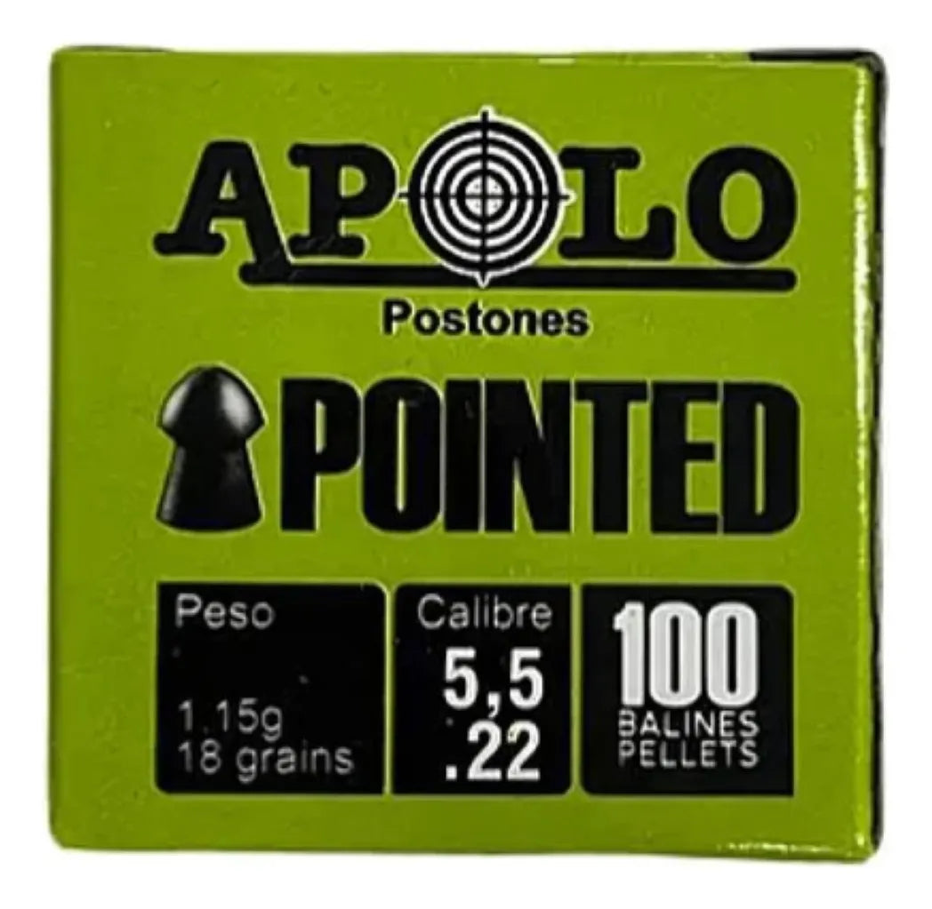 Poston Apolo Pointed Premium 5.5mm 18gr 10 X 100