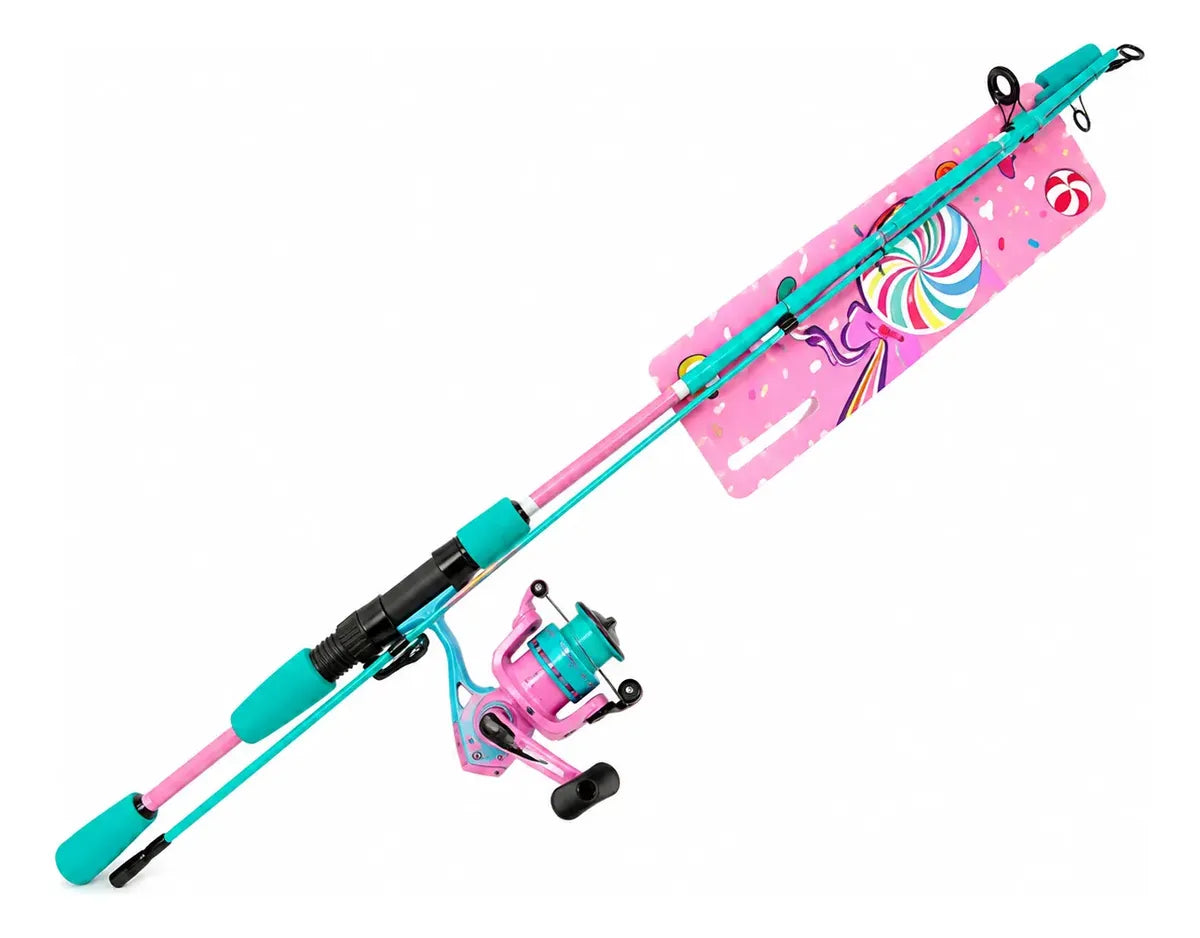 Set Pesca Niño Okuma Reeling Sweet Carrete 2000 Kids