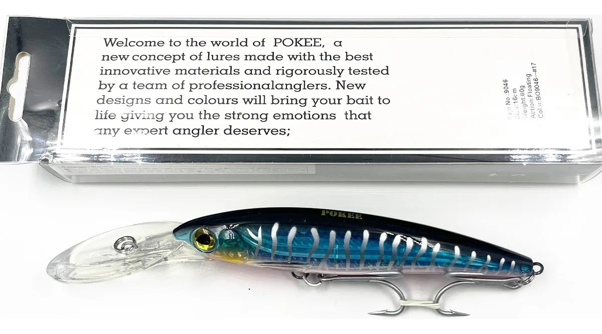 Señuelo Rapala Poke 16 Cm.60 Gr.sierra-atun-alta Mar.jainel