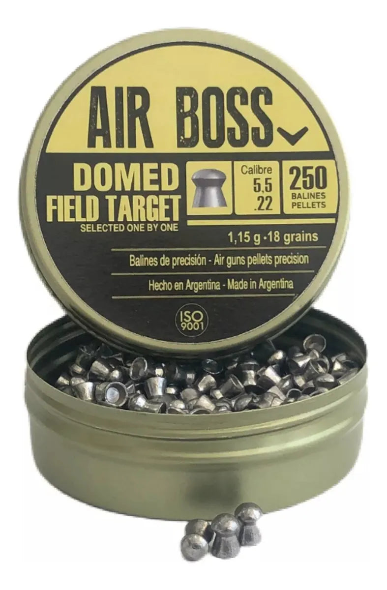 Poston Apolo Air Boss Domed Field Target 5.5mm 18gr 250u