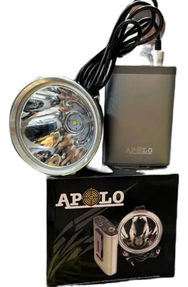 Foco Cabeza Apolo 1000 Lumenes (mica Roja Intercambiable)