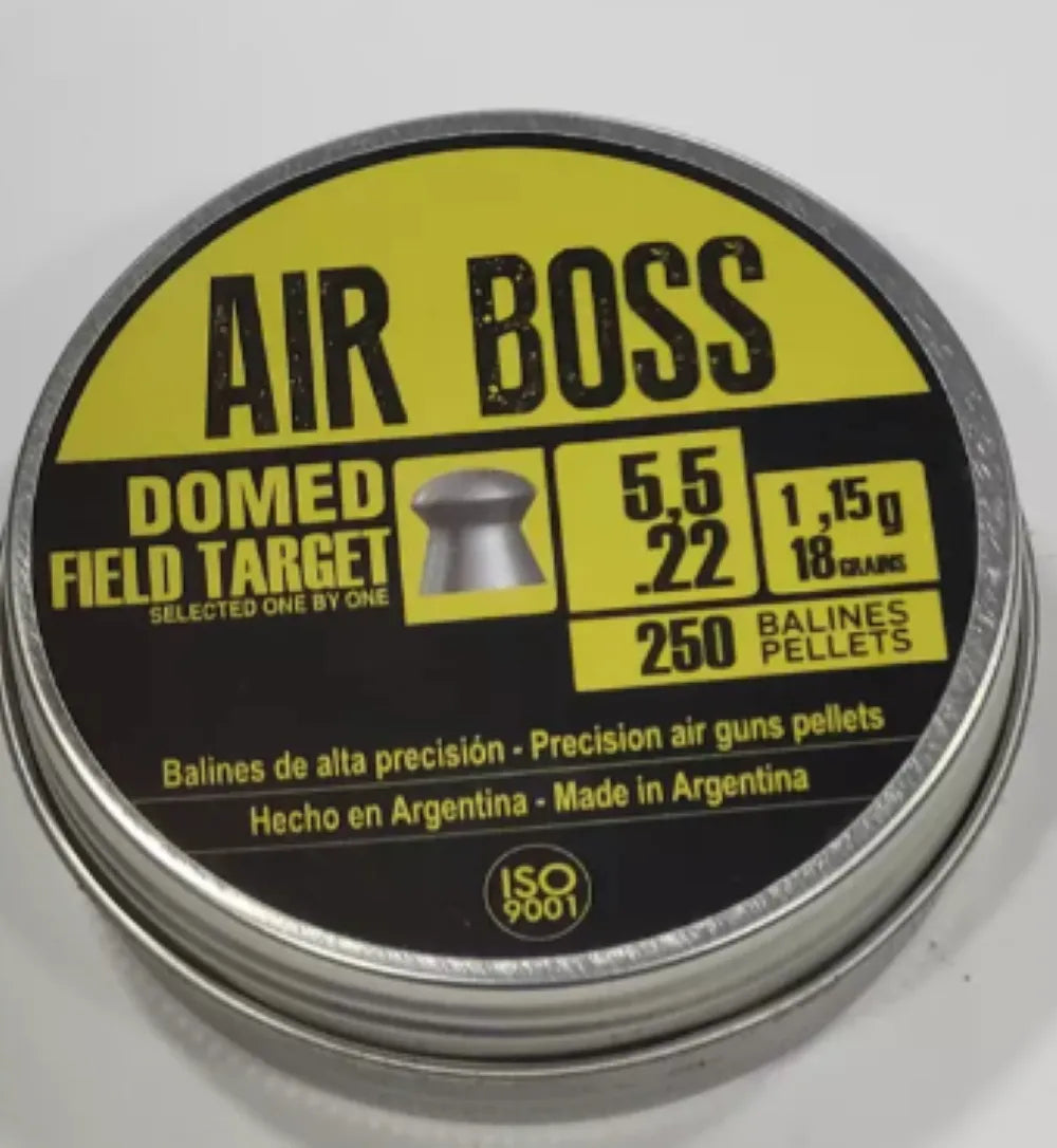 Poston Apolo Air Boss Domed Field Target 5.5mm 18gr 250u