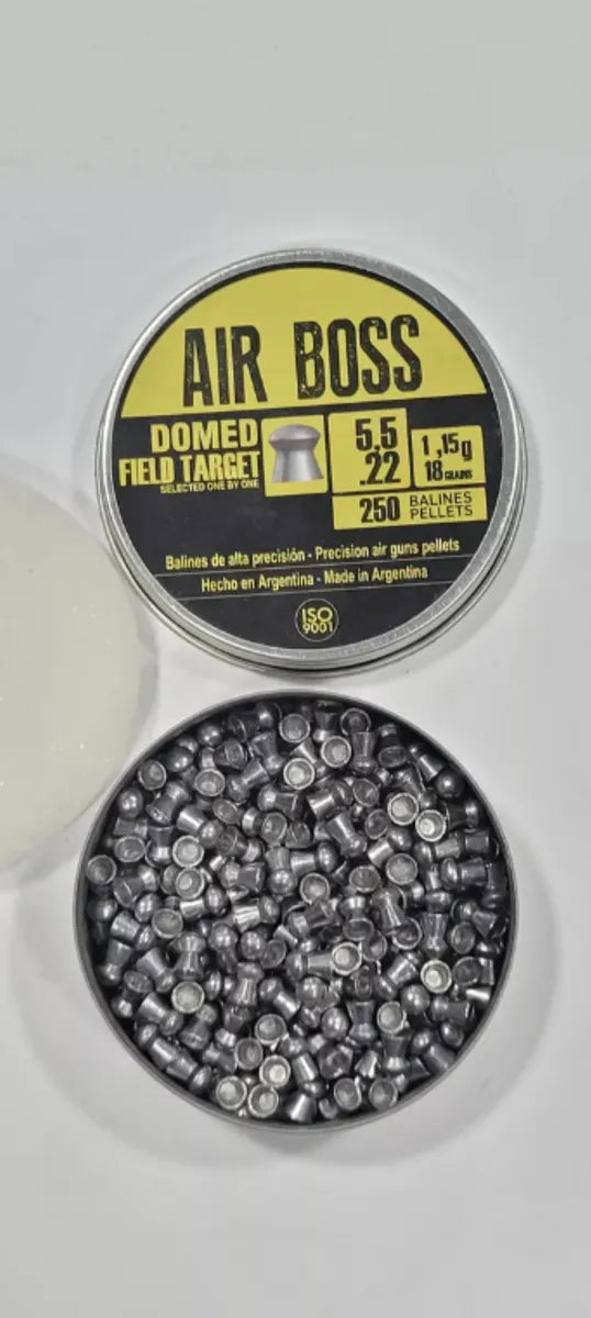 Poston Apolo Air Boss Domed Field Target 5.5mm 18gr 250u