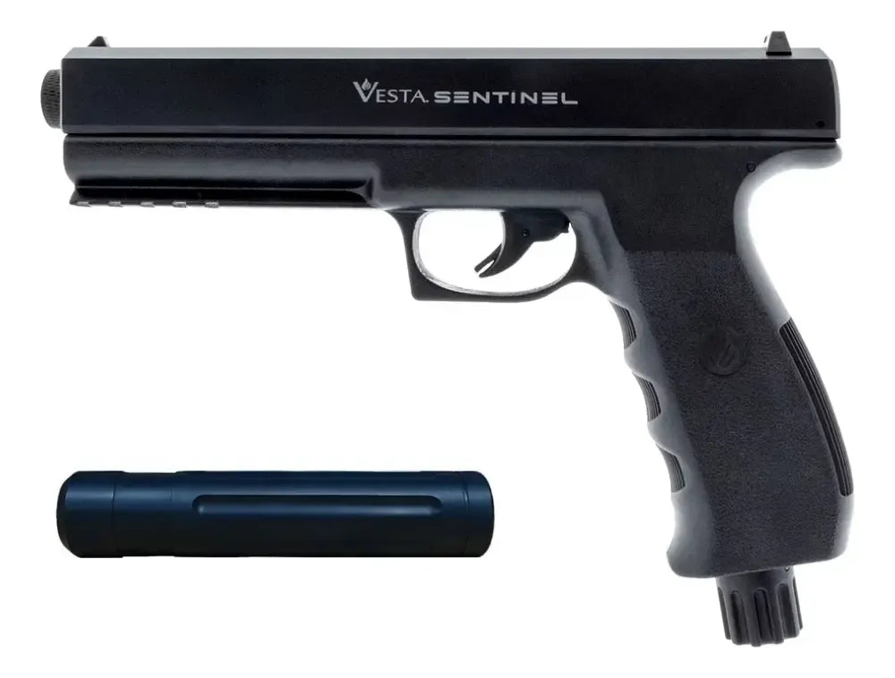 Pistola Traumatica Vesta Sentinel 29 Joules + 5 Co2 + 50 Bb