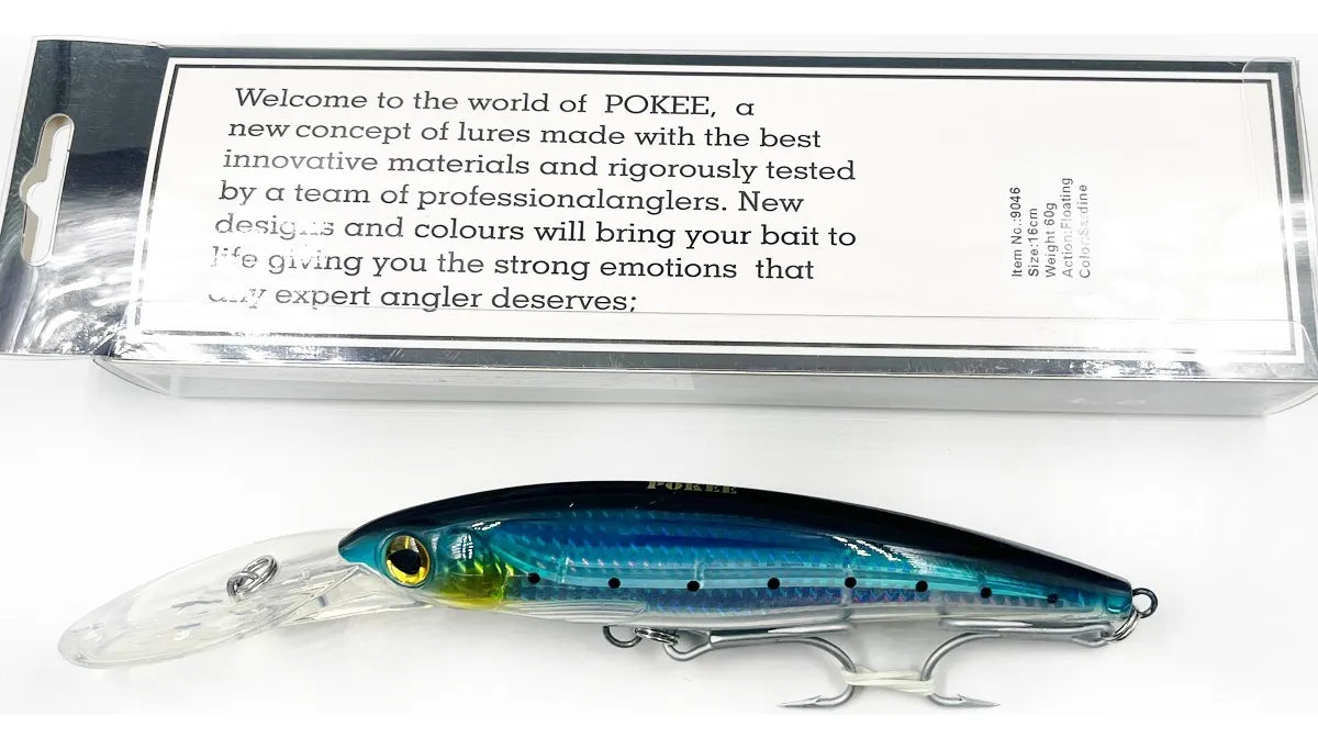 Señuelo Rapala Poke 16 Cm.60 Gr.sierra-atun-alta Mar.jainel