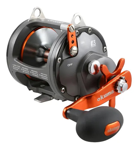 Carrete Okuma Coldwater Wireline Trolling Alta Velocidad Duradero para Pesca Precisión