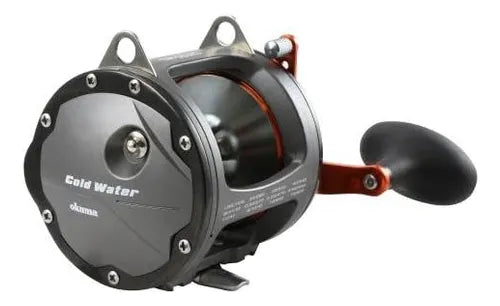 Carrete Okuma Coldwater Wireline Trolling Alta Velocidad Duradero para Pesca Precisión