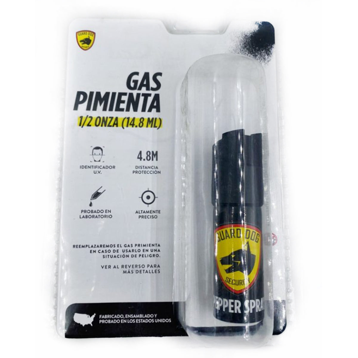 GAS PIMIENTA GUARD DOG SECURITY SPRAY DE 14.8ML