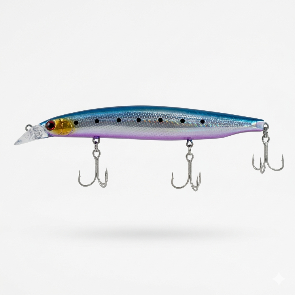 Señuelo Daiwa Vertice R 125S Sinking 23g para Pesca Deportiva