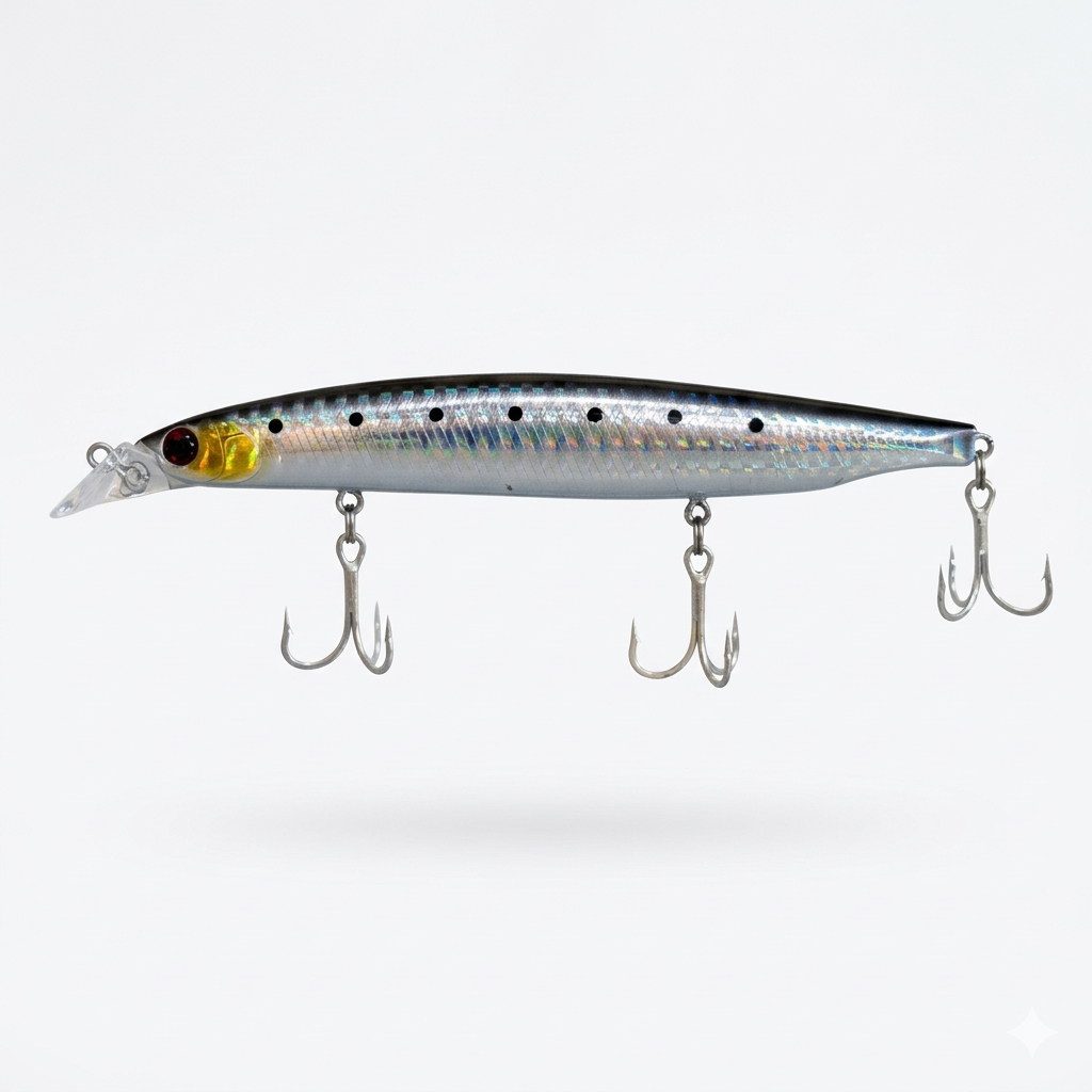 Señuelo Daiwa Vertice R 125S Sinking 23g para Pesca Deportiva