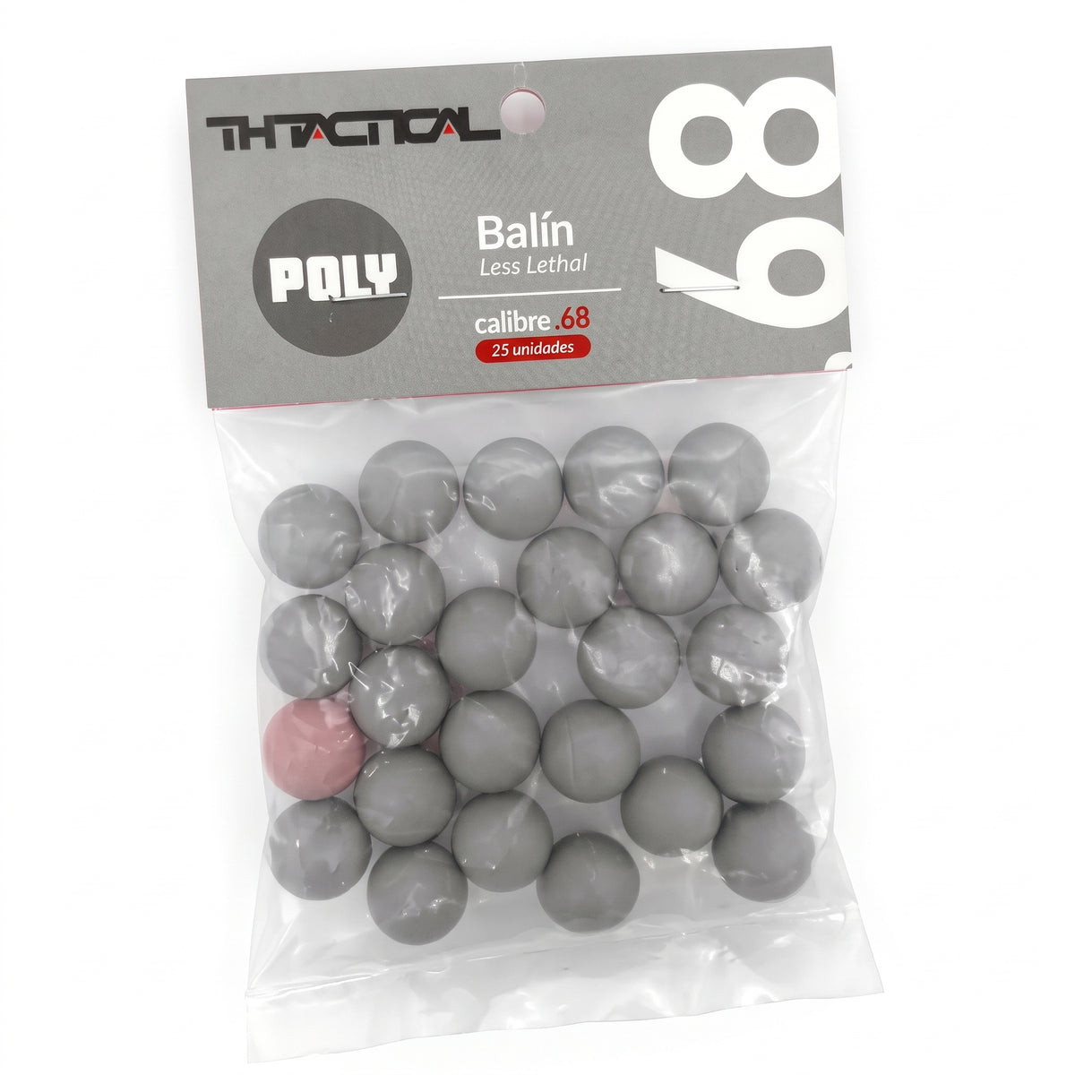 Pack Balines Cal .68 Traumaticos Ceramico Poly 50 unidades