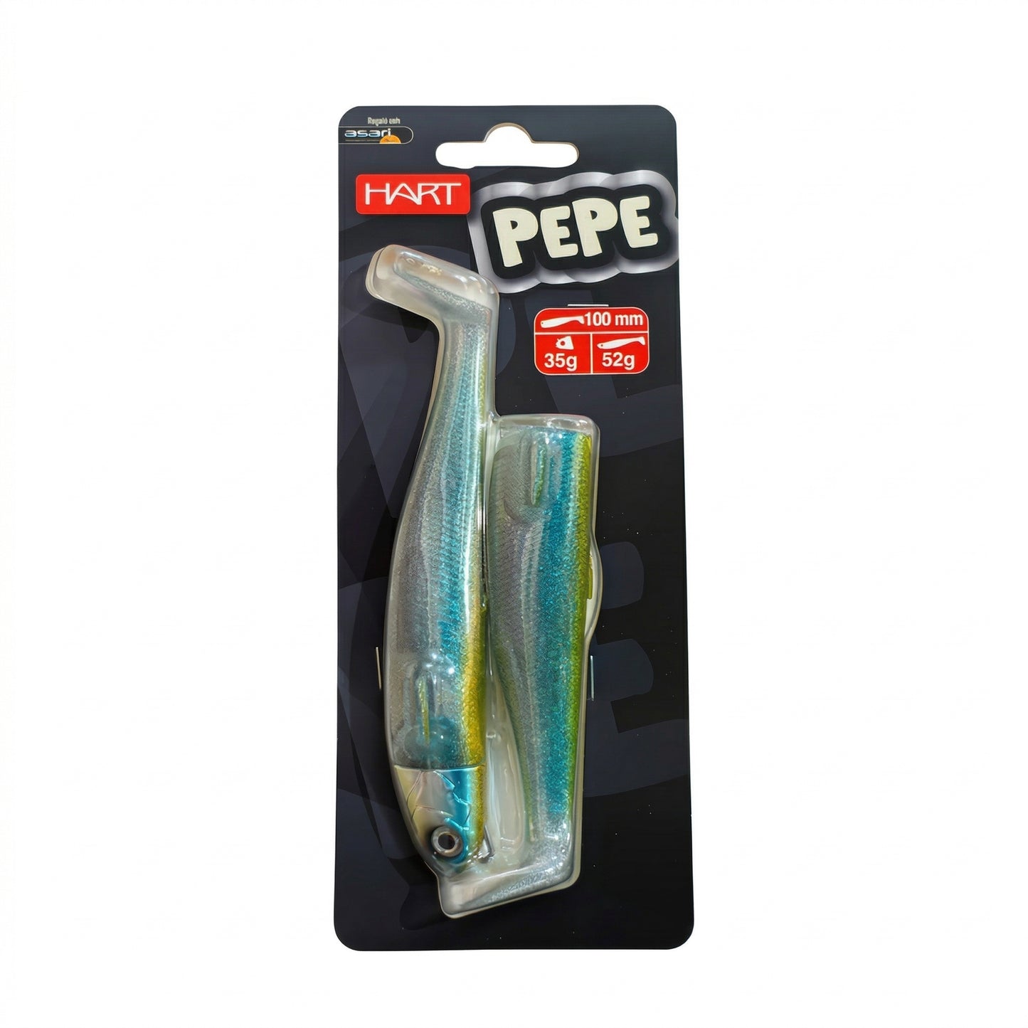 Vinilo Hart Pepe 35g Señuelo Blando para Pesca en Mar