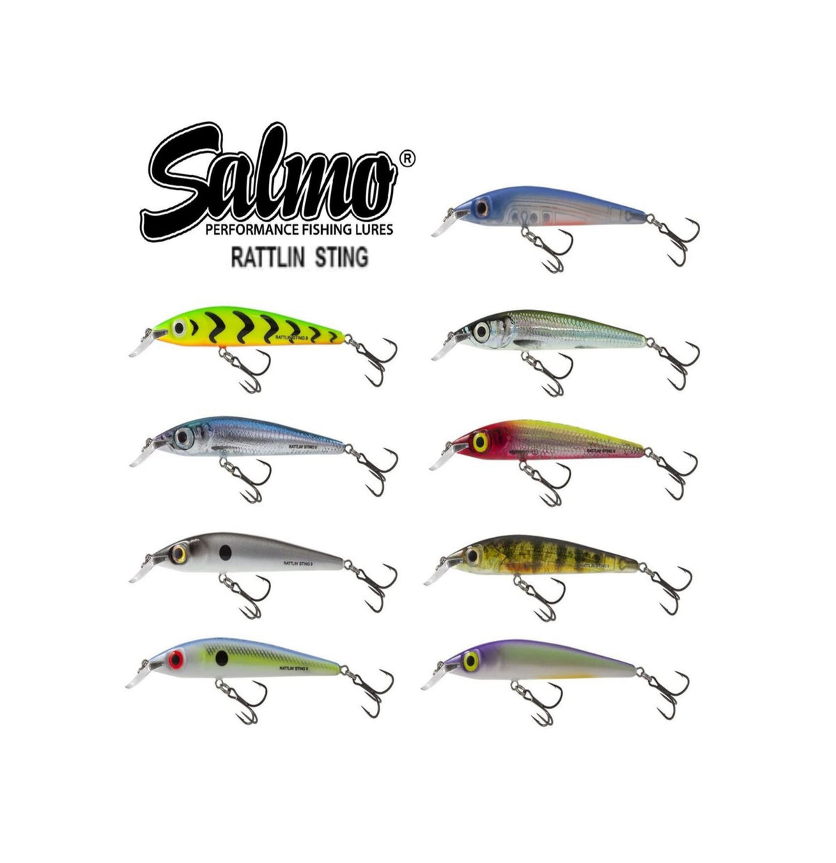 Señuelo Salmo Rattlin Sting 9cm 11g