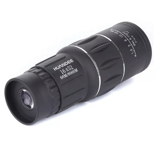 MONOCULAR 16X52 ZOOM + FUNDA + PAÑO DE LIMPIEZA