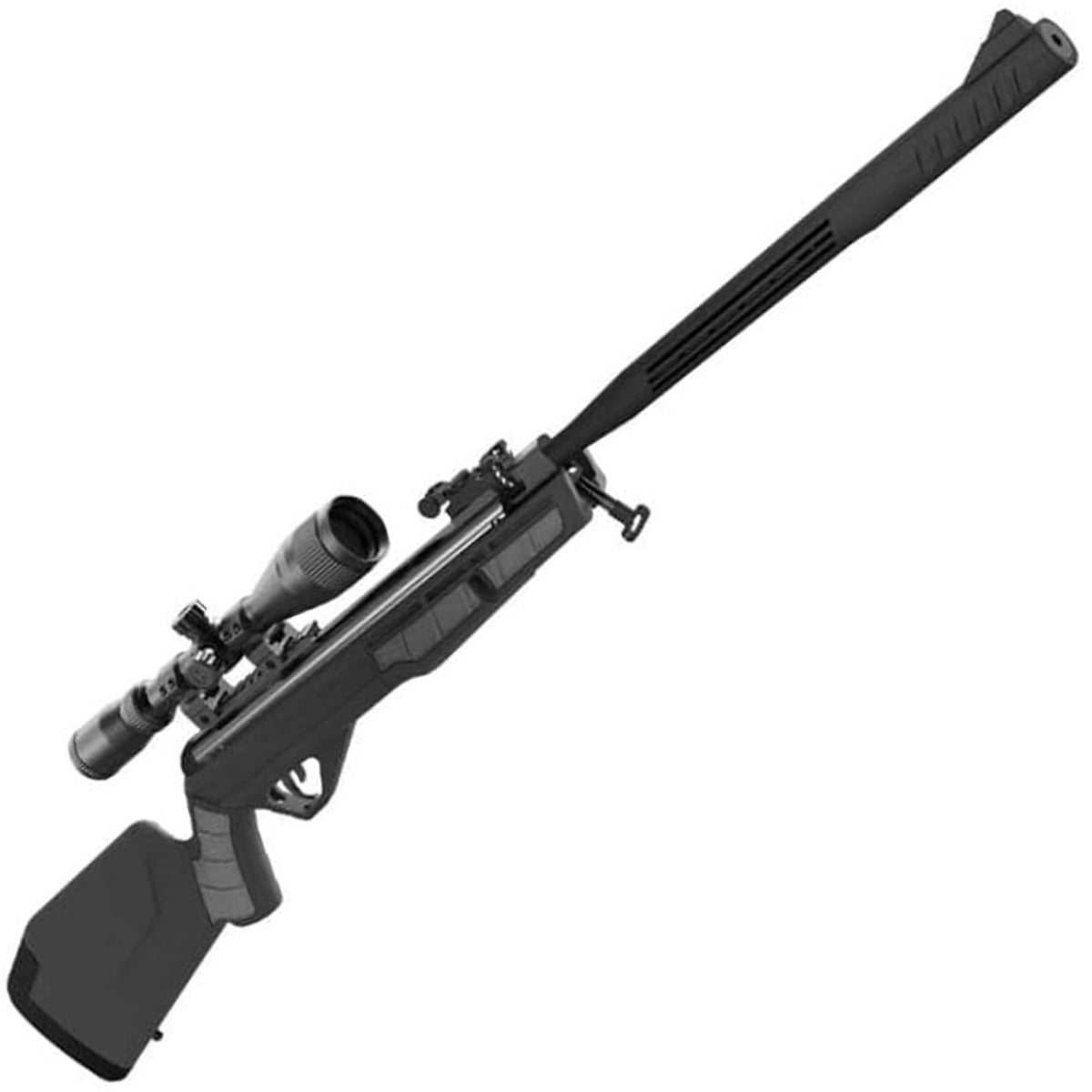 RIFLE NITRO PISTON CROSMAN MAG-FIRE ULTRA 5.5MM + MIRA + FUNDA