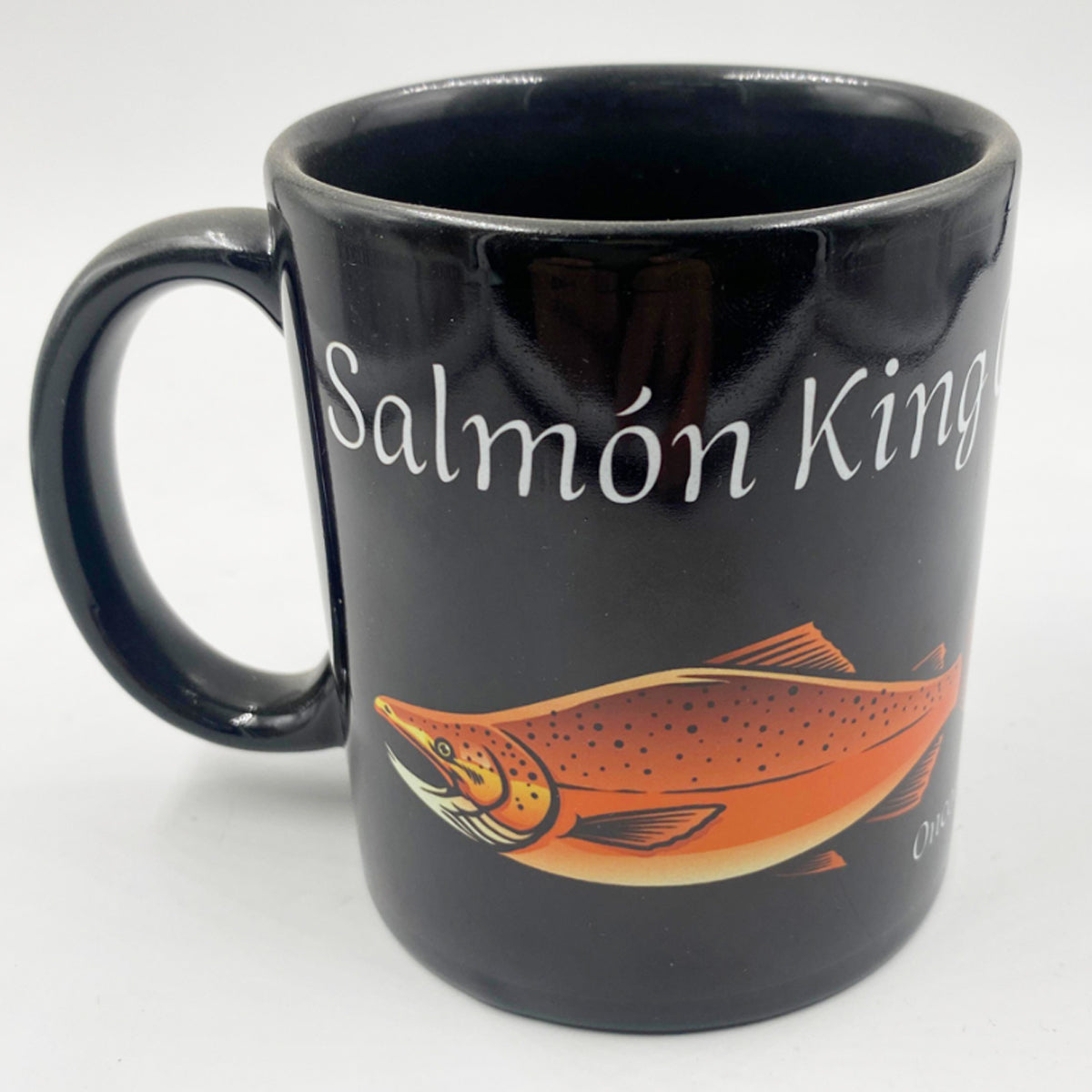 TAZA CON TEMATICA DE PESCA