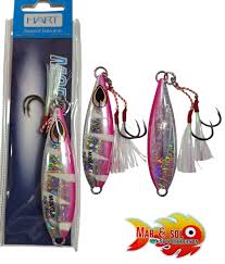 Jig de Pesca Hart Modelo 80G-130G Asimétrico con Assist Hooks