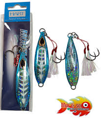 Jig de Pesca Hart Modelo 80G-130G Asimétrico con Assist Hooks