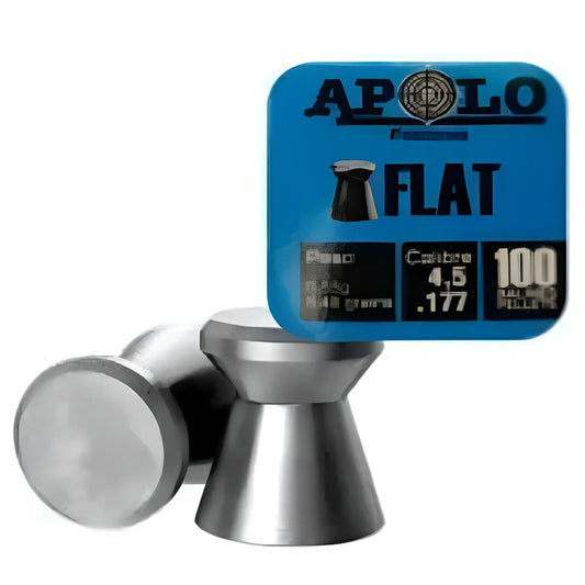 Postones Apolo Flat 4.5mm 10 Cajas de 100 Unidades