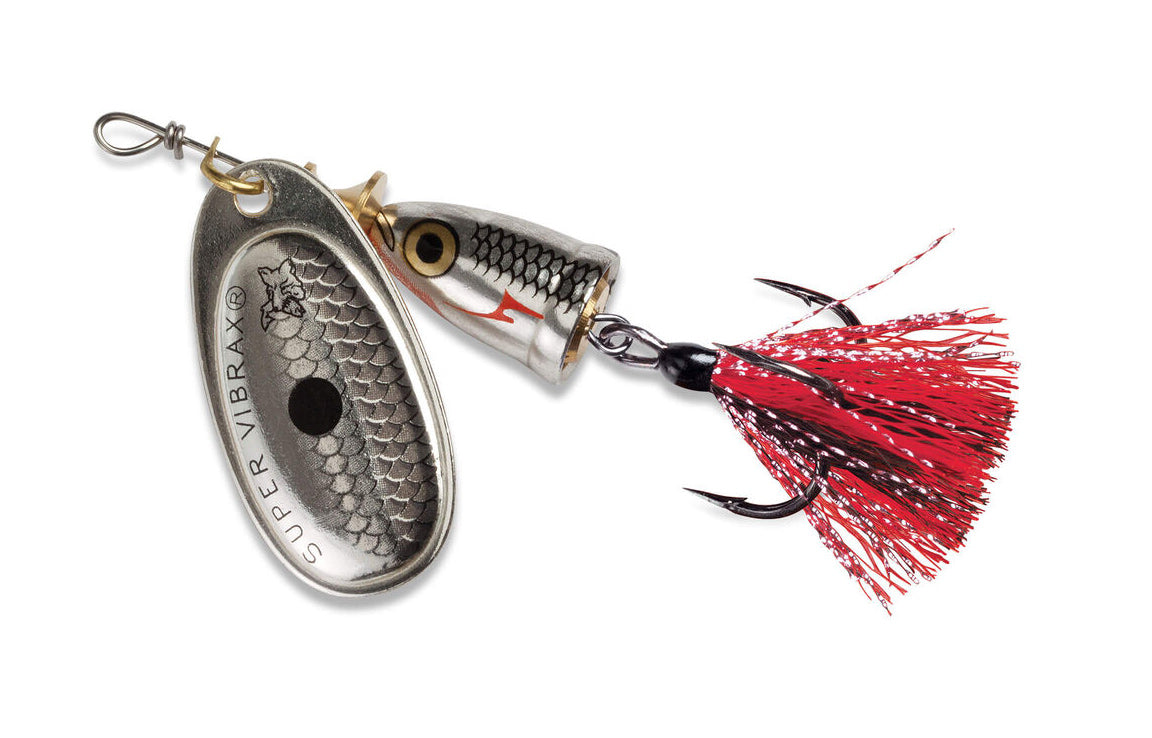 Señuelo Giratorio Blue Fox Vibrax Original Foxtail para Pesca de Depredadores