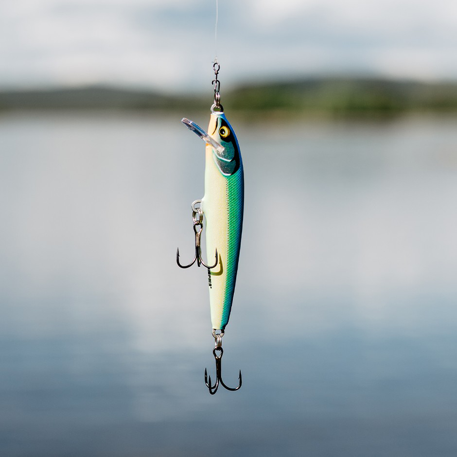 Señuelo Flotante Rapala Floater Elite Balsa Durable Acción Minnow Lanzamiento Largo
