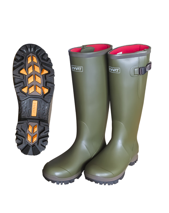 Botas Hart Trakai NL de Caucho Natural con Forro Neopreno